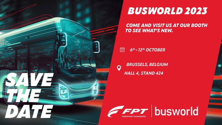 菲亚特动力科技将在 Busworld客车展览会展示未来移动出行解决方案